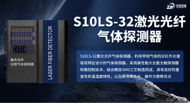 中安探測(cè)S10LS-32激光光纖氣體探測(cè)器：以核心技術(shù)構(gòu)筑工業(yè)安全屏障